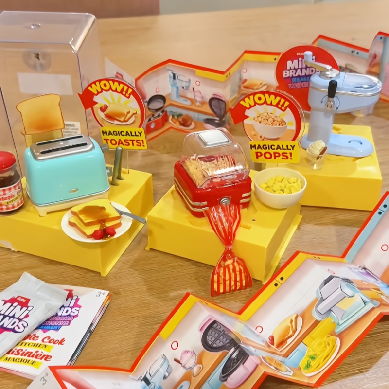 Kitchen Gadgets Kids - ズール 新品 正規品 ミニキッチンおもちゃ マジッククックリアルなミニチュアフードプレイセット ごっこ遊びキット