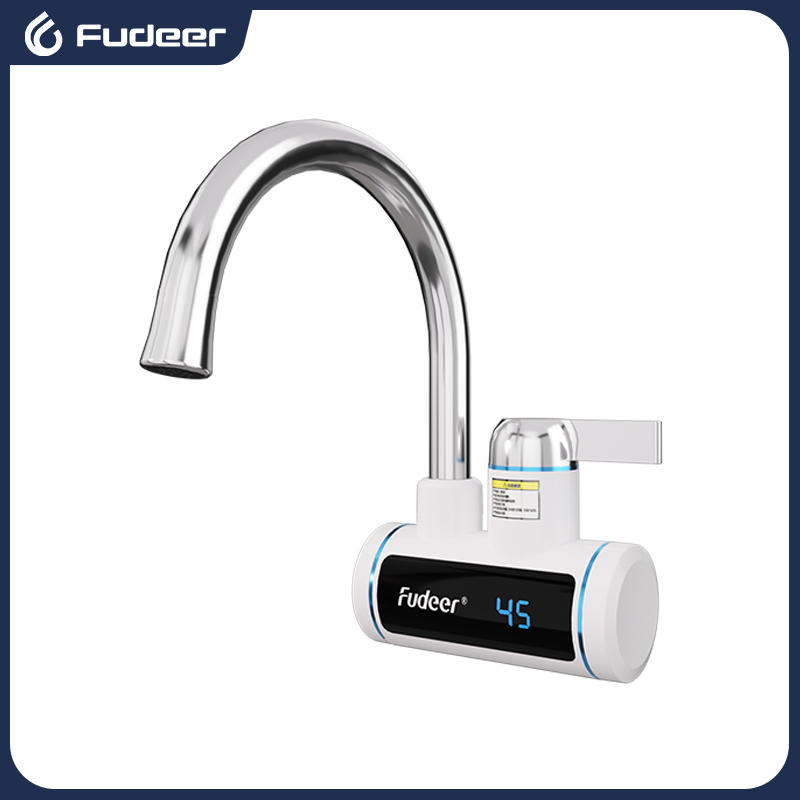 Kitchen Gadgets Mixer - Fudeer 電気温水器 220V キッチン蛇口 タンクレス瞬間加熱水栓 流れる温水ミキサー