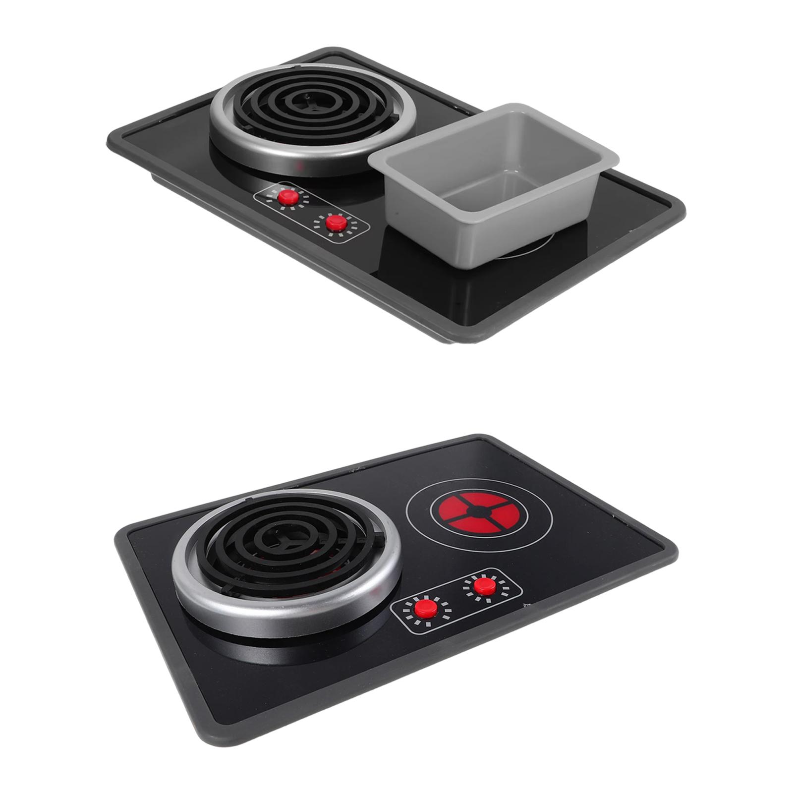 キッズキッチンおもちゃ ストーブおもちゃ ライトとサウンド付 - Kitchen Gadgets Kids のレビューと価格