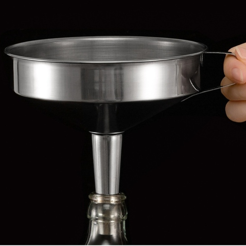 1Pc ステンレス鋼食用油漏斗広口キッチンアクセサリーバービ - Kitchen Gadgets You Need のレビューと価格