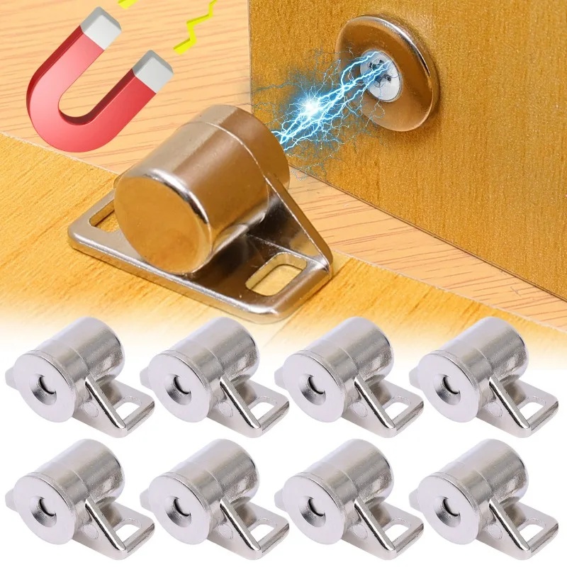 1-10セットの磁気キャビネットドアマグネット、ネジ付き、家 - Kitchen Gadgets Cabinet のレビューと価格