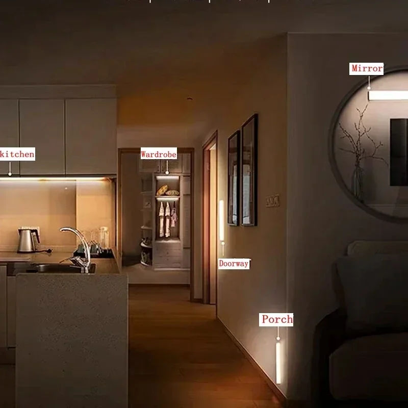 LED ポータブルライト USB 充電式ナイトライトデュアル - Kitchen Gadgets Cabinet のレビューと価格