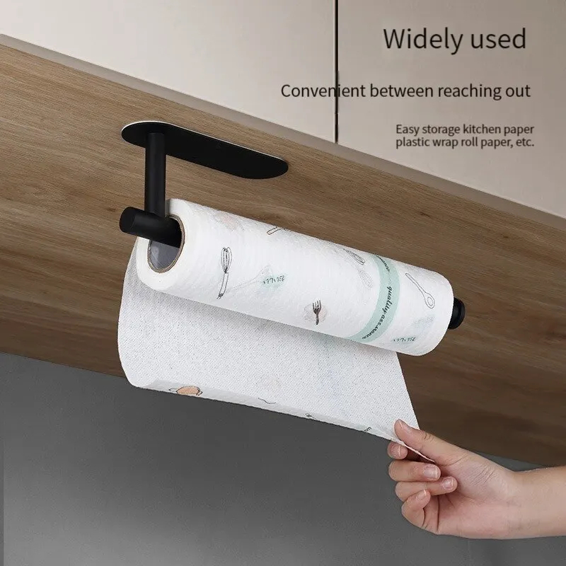 多目的ペーパーロール収納ラック多機能ティッシュホルダーオーガ - Kitchen Gadgets Cabinet のレビューと価格