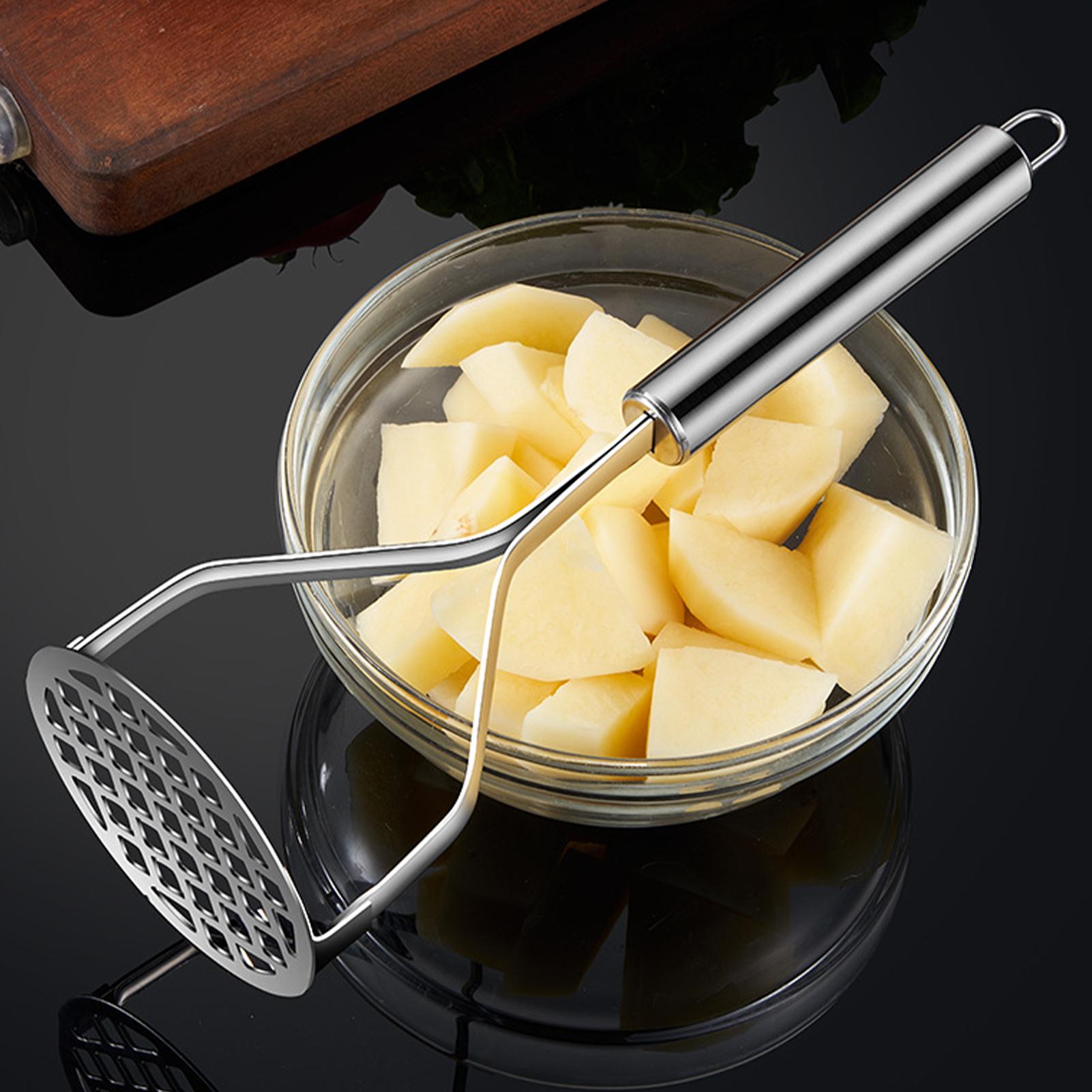 手動ステンレス鋼ポテトマッシャー果物野菜圧力泥機キッチン子供 - Kitchen Gadgets Kids のレビューと価格