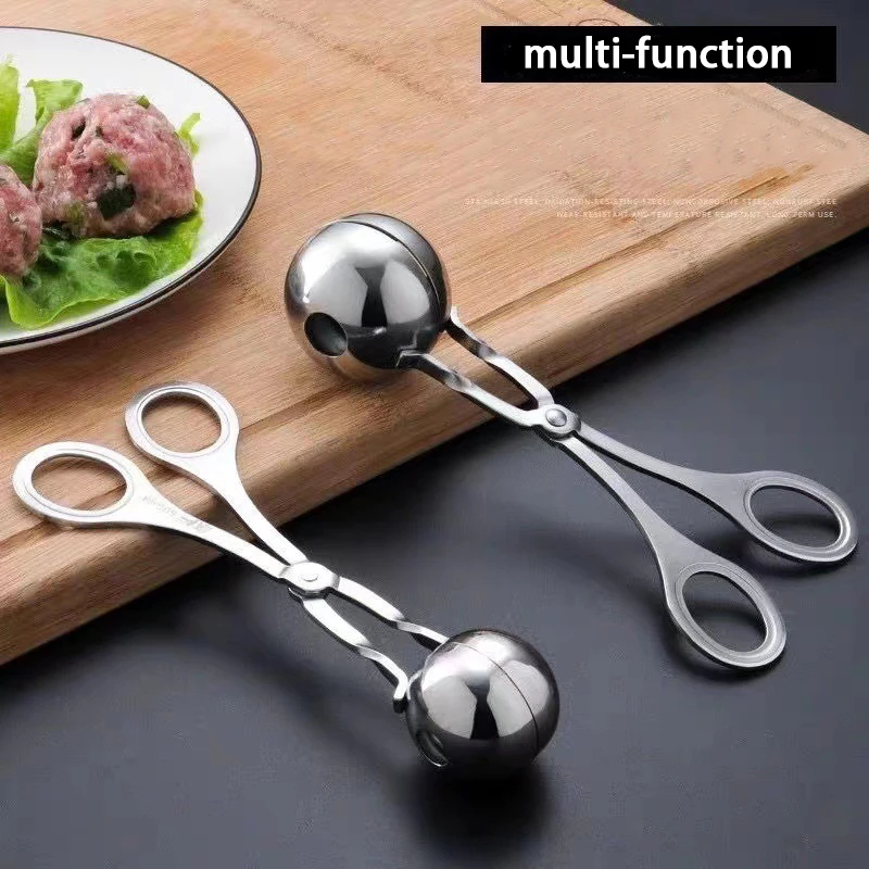 ミートボールメーカーツール ステンレス鋼クリップ 丸型おにぎ - Kitchen Gadgets In China のレビューと価格