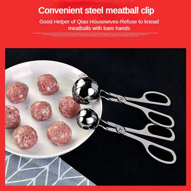 ミートボールメーカーツール ステンレス鋼クリップ 丸型おにぎ - Kitchen Gadgets In China のレビューと価格