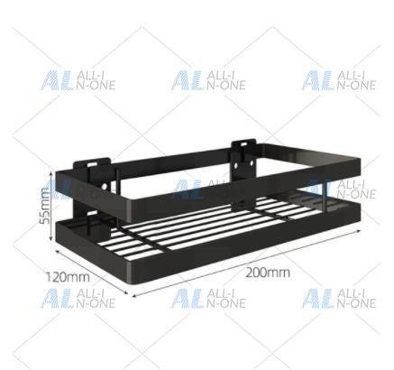 バスルームキッチンオーガナイザー壁掛けブラケットホルダー壁収 - Kitchen Gadgets Cabinet のレビューと価格