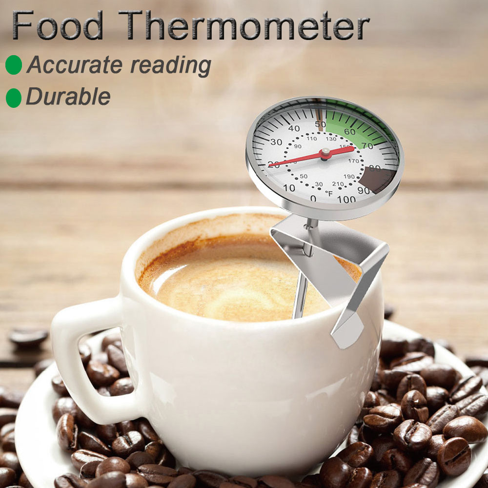 0-100 ° C 食品温度計ステンレス鋼コーヒーミルク温度 - Kitchen Gadgets You Need のレビューと価格