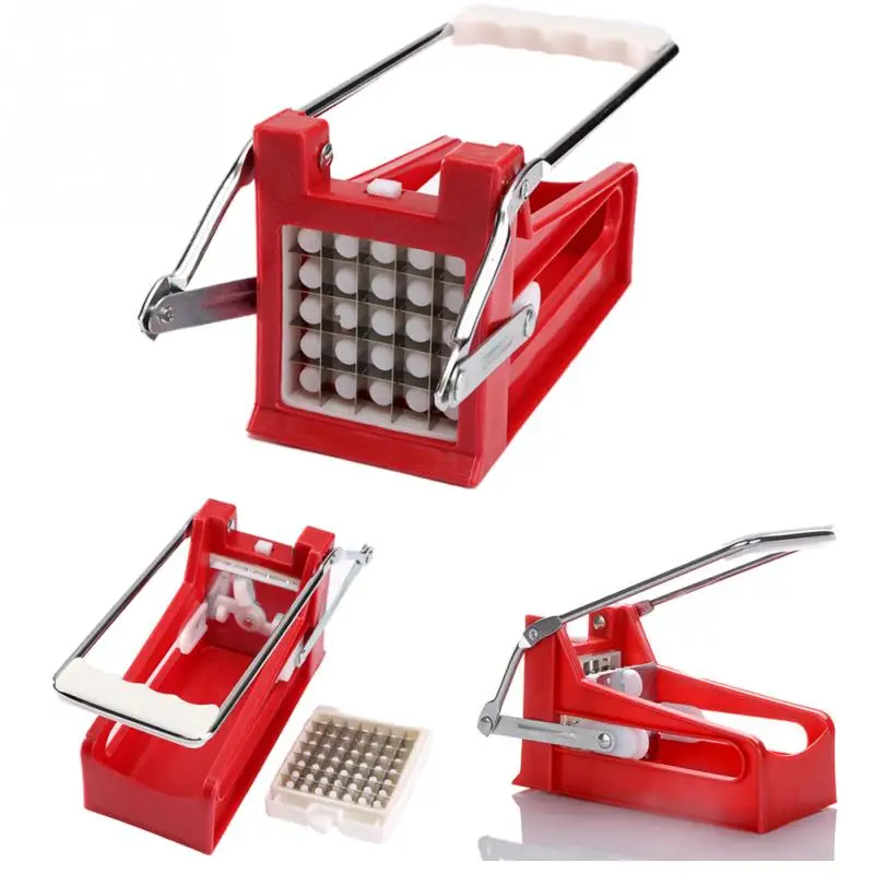 フレンチフライカッターフルーツ野菜ポテトスライサーチップスト - Kitchen Gadgets In China のレビューと価格