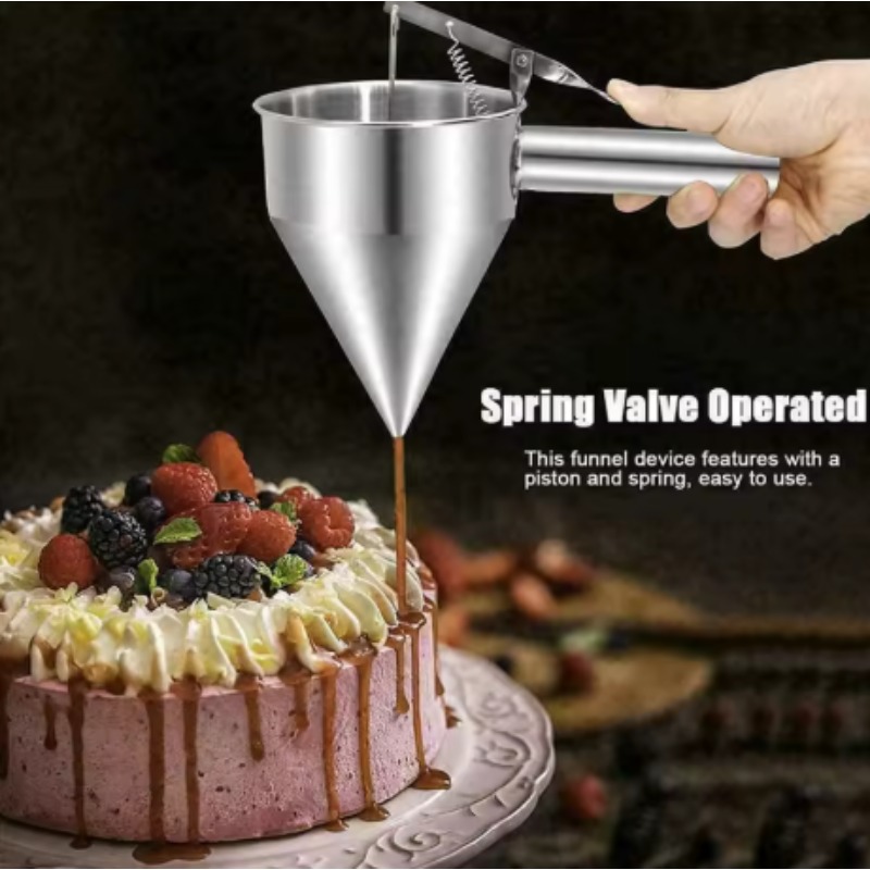 600/1200MLステンレス製液体漏斗ディスペンサー、タコ - Kitchen Gadgets You Need のレビューと価格