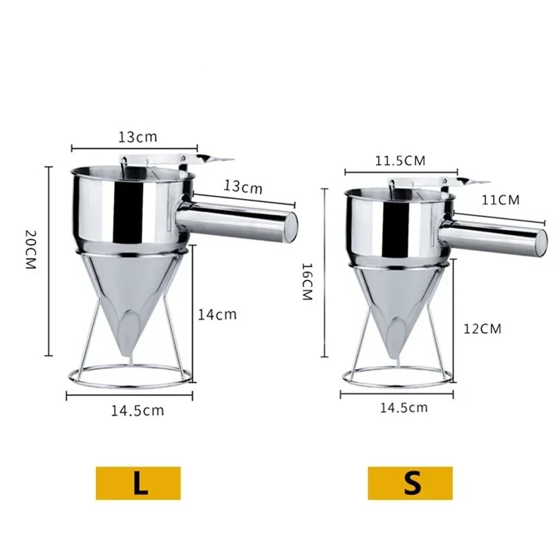 600/1200MLステンレス製液体漏斗ディスペンサー、タコ - Kitchen Gadgets You Need のレビューと価格