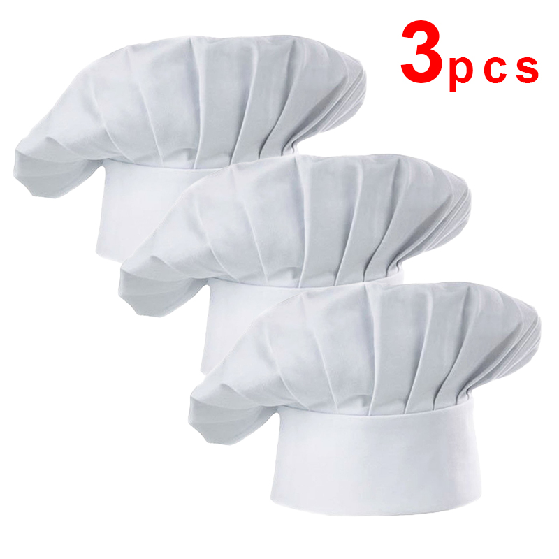 3 個高さ 22 センチメートルクックハット白シェフハットフ - Kitchen Gadgets You Need のレビューと価格