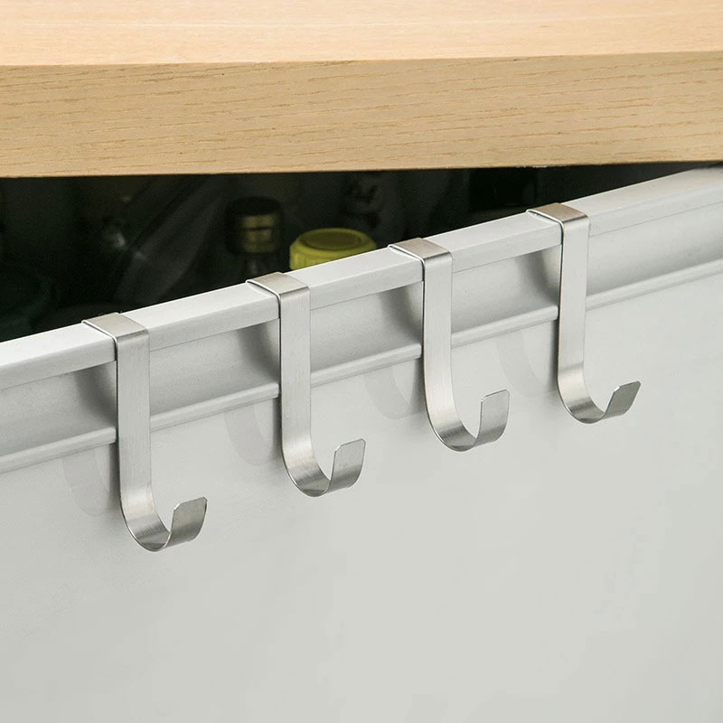 S字型金属製フック キャビネットドア用吊り下げラック キッチ - Kitchen Gadgets Cabinet のレビューと価格