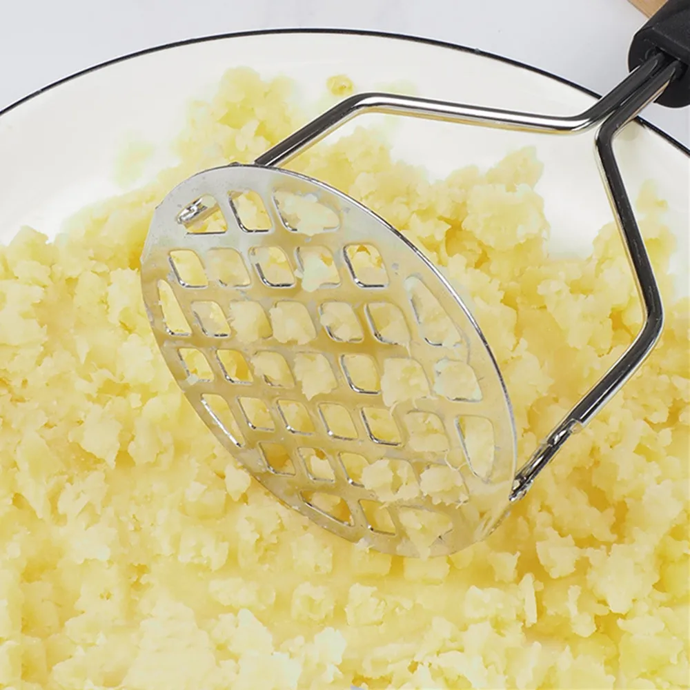 ステンレス鋼ポテトマッシャー手動果物野菜圧力泥機キッチン子供 - Kitchen Gadgets Kids のレビューと価格