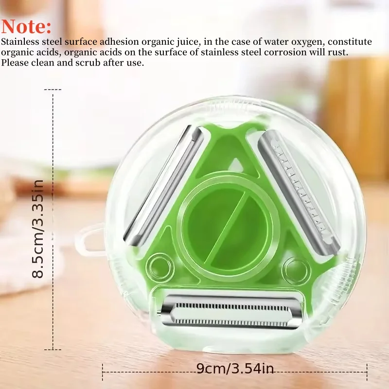 1PCトリオピーラーセット野菜ピーラースライサーシュレッダー - Kitchen Gadgets Set のレビューと価格