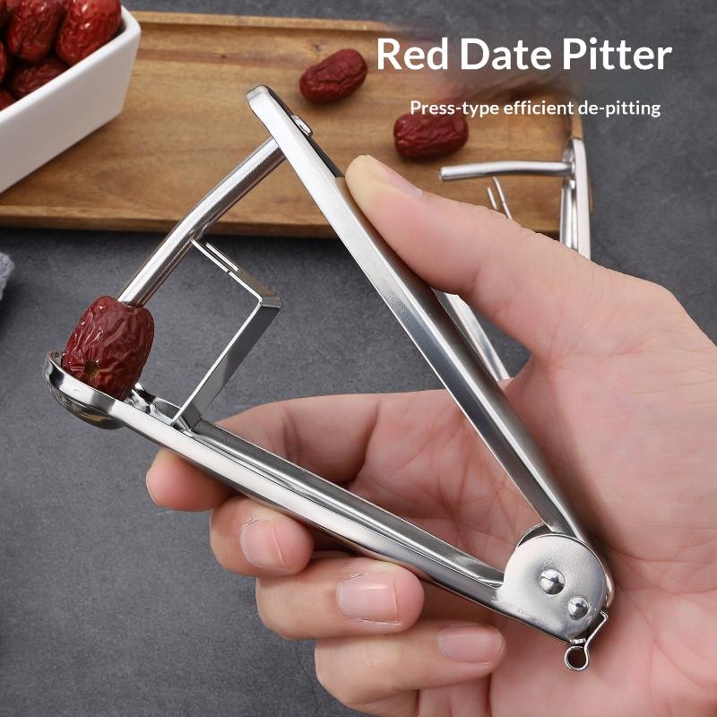 多機能種抜き器：チェリー、サンザシ、ナツメ、オリーブ用。創造 - Kitchen Gadgets For Small Kitchens のレビューと価格