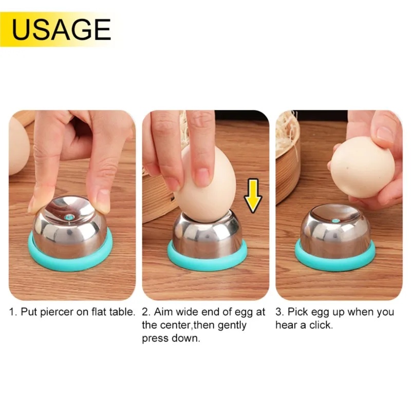 ゆで卵用エッグピアサー 穴あけ器 ステンレス製針 エッグセパ - Kitchen Gadgets In China のレビューと価格