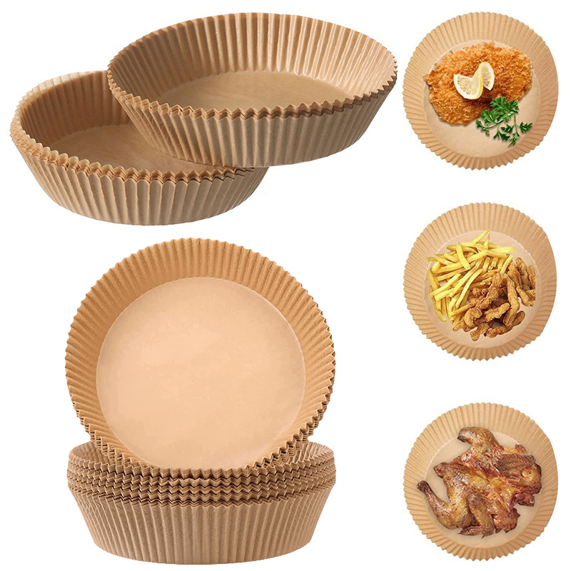50/100枚入り エアフライヤー用紙皿 ランダムカラー オ - Kitchen Gadgets Set のレビューと価格