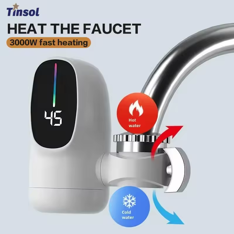 110V 高速加熱電気ヒーター蛇口省エネ温冷ミキサーインスタ - Kitchen Gadgets Mixer のレビューと価格