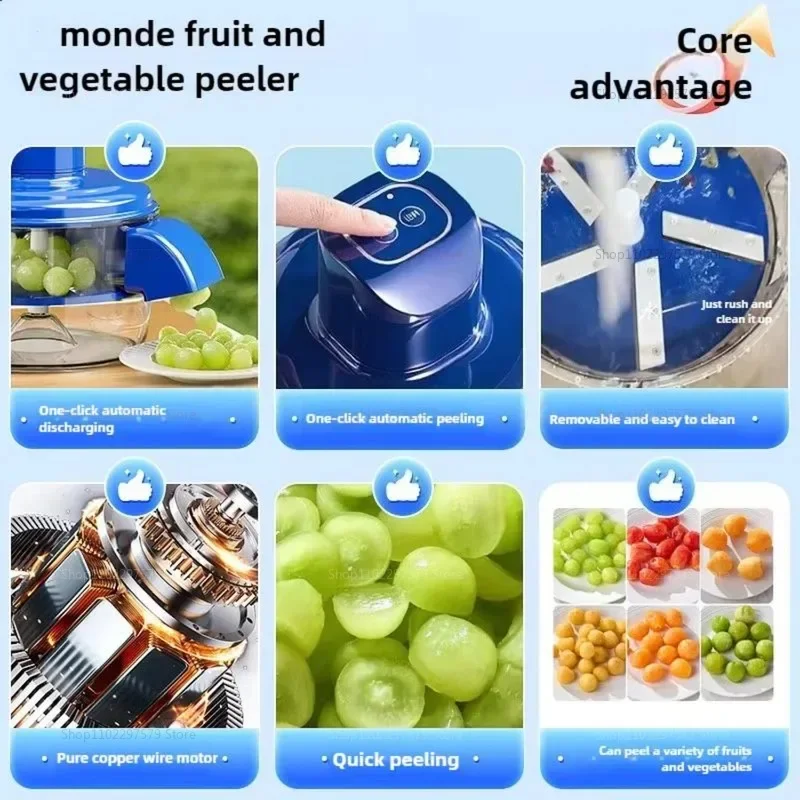 2025年 電動ブドウ皮むき機 キッチン用品 業務用フルーツ - Kitchen Gadgets Of 2025 のレビューと価格