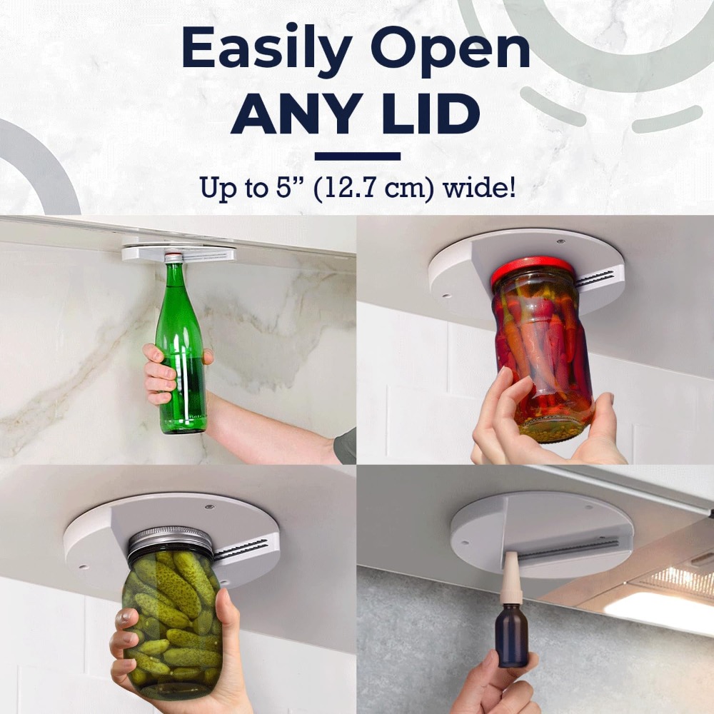 キャビネット下のジャーオープナー,手が弱い,持ちやすい,関節 - Kitchen Gadgets Cabinet のレビューと価格