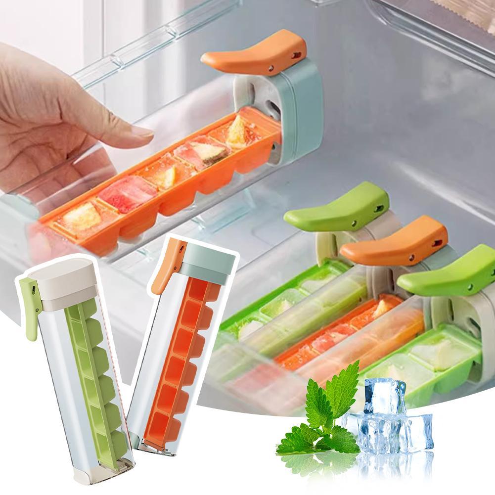 創造的なアイスキューブ型プレス式急速取り出しアイスボックスシ - Kitchen Gadgets For Small Kitchens のレビューと価格