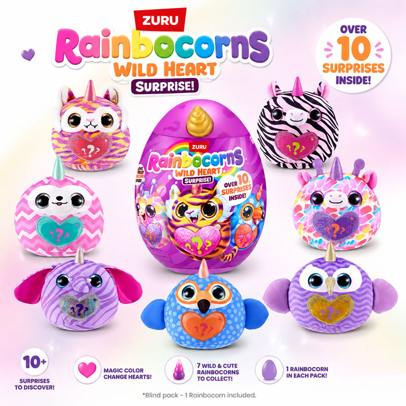 ZURU Rainocorns ワイルドハートサプライズ レ - Kitchen Gadgets Kids のレビューと価格