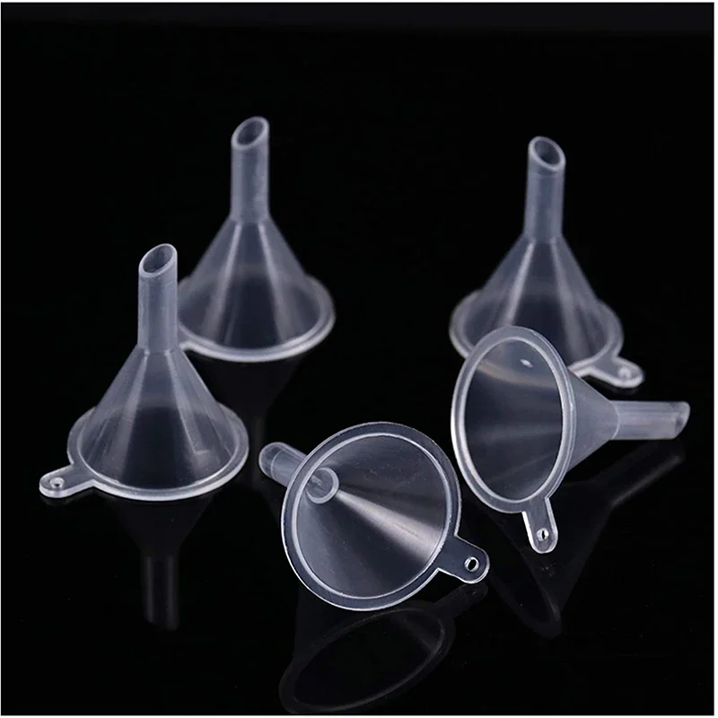 100 ピース/ロットプラスチック小さな漏斗香水ミニ液体オイ - Kitchen Gadgets For Small Kitchens のレビューと価格
