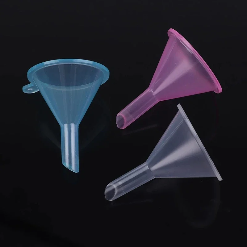100 ピース/ロットプラスチック小さな漏斗香水ミニ液体オイ - Kitchen Gadgets For Small Kitchens のレビューと価格